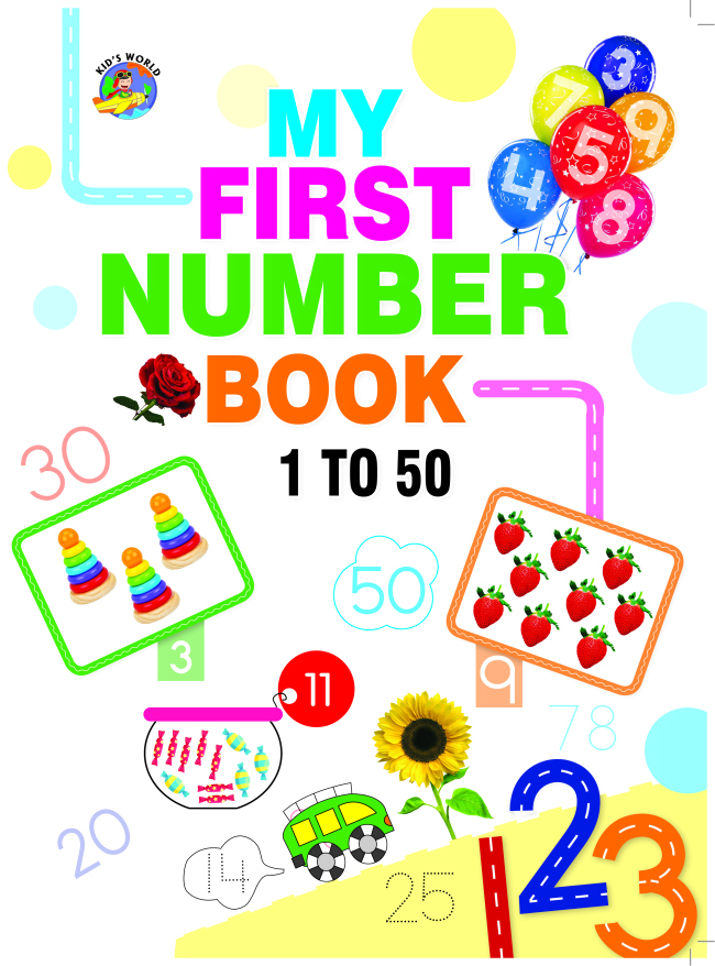 MY FIRST NUMBER BOOK 1-50